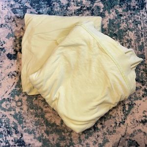 Green Jersey Knit Twin Sheet Set